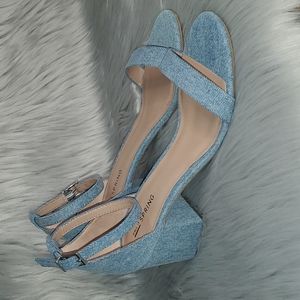 Call it spring denim sandal